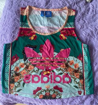 Camiseta Adidas floral M/38/10