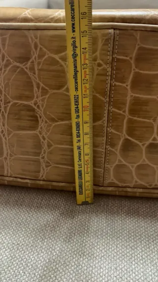 Borsa vintage Claudio Orciani Beige