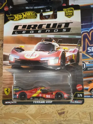 Hotwheels Ferrari 499P Circuit Legends
