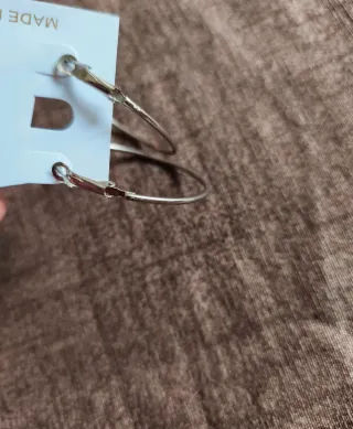 Orecchini a cerchio argento