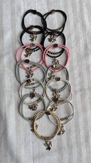 Braccialetti elastici con ciondolo angelo