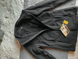 Chaqueta mujer neopreno forrada negra