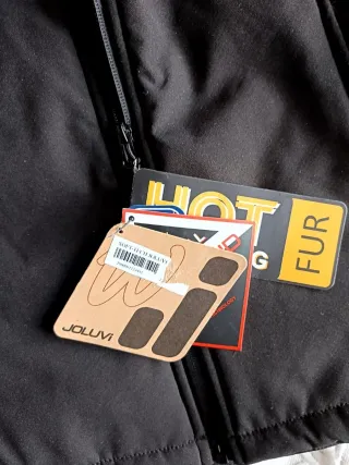 Chaqueta mujer neopreno forrada negra