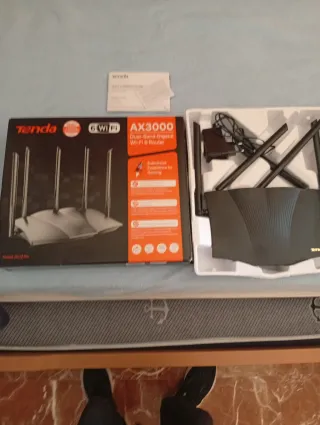 Tenda AX3000 Router Wi-Fi 6 Dual-Band Gigabit