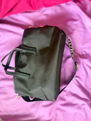 Bolso Negro de mano y bandolera