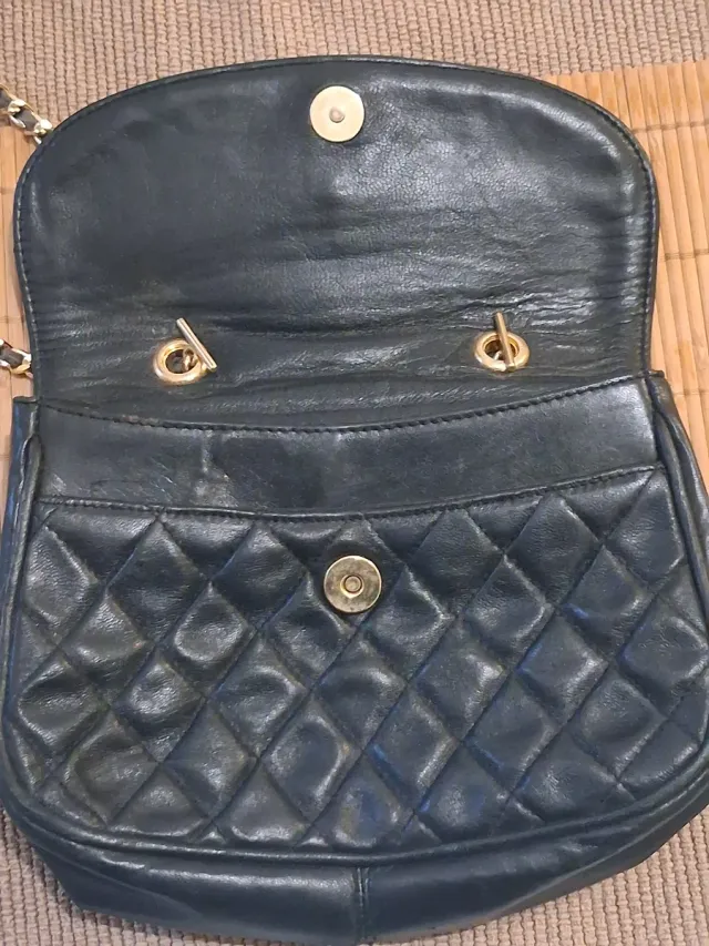 Set 2 Borsette Vintage Nere e Marroni