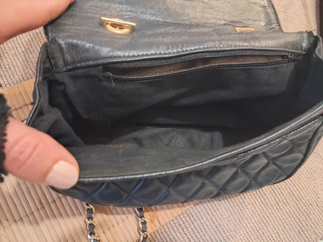 Set 2 Borsette Vintage Nere e Marroni