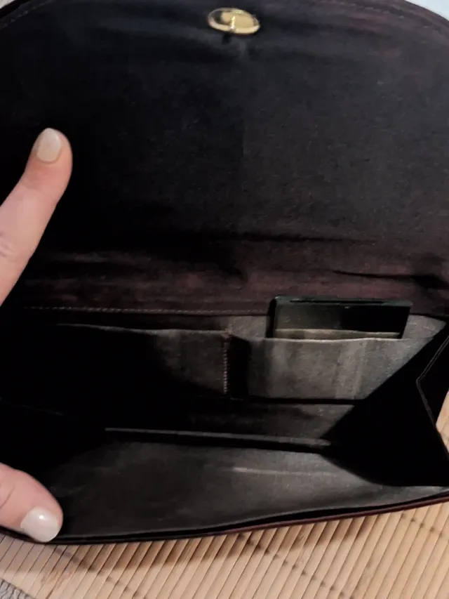 Set 2 Borsette Vintage Nere e Marroni