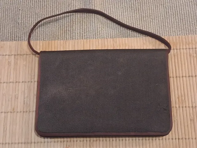 Set 2 Borsette Vintage Nere e Marroni