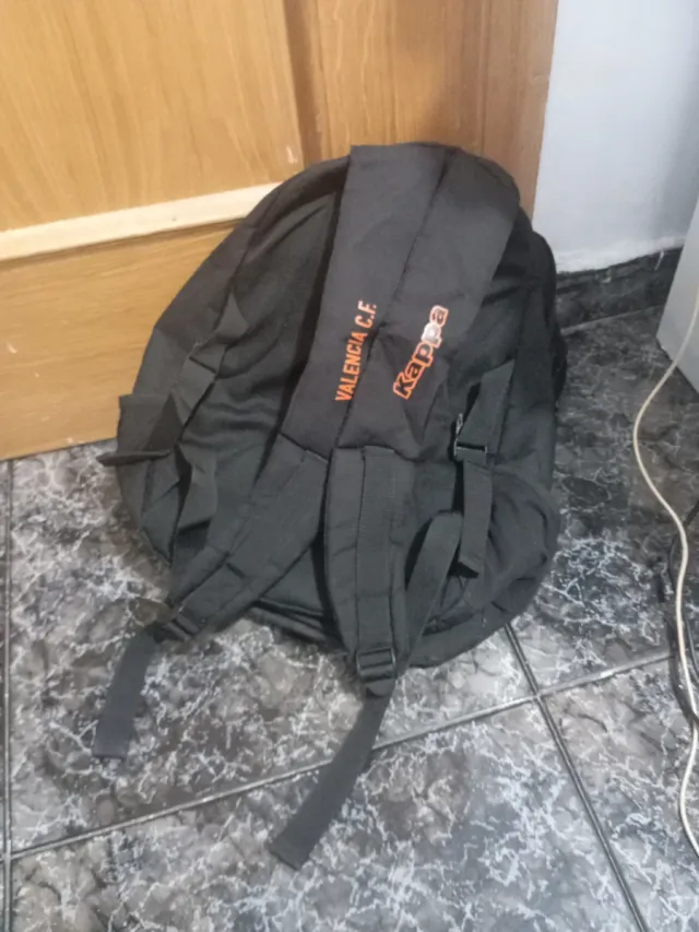 Mochila Valencia C.F. Kappa Negra