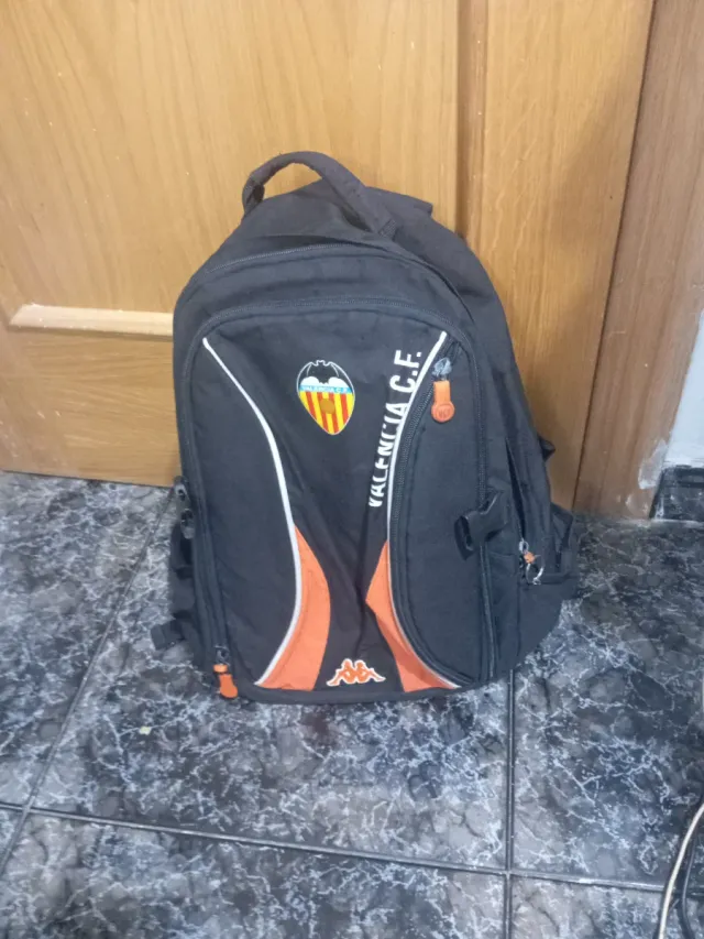 Mochila Valencia C.F. Kappa Negra