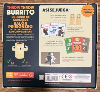 Throw Throw Burrito Juego de Cartas