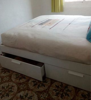 urge! cama brimnes 4 cajones 160 x 200