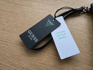 Cartera Clutch GUESS Negra Original