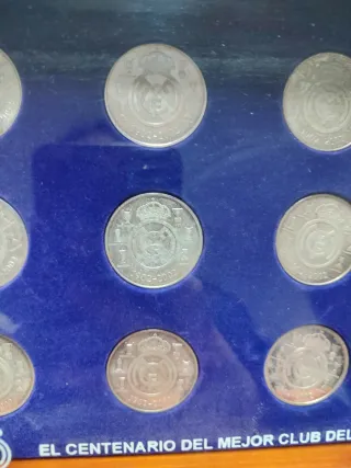 Monedas Centenario Real Madrid