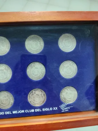Monedas Centenario Real Madrid