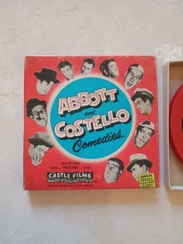 Película 8mm/16mm Abbott y Costello