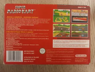 Super Mario Kart SNES PAL España Completo