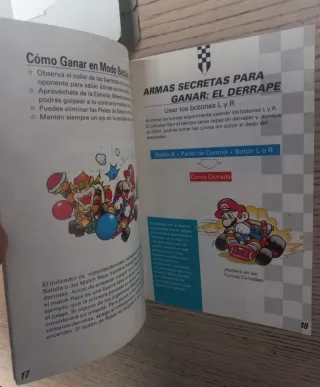 Super Mario Kart SNES PAL España Completo