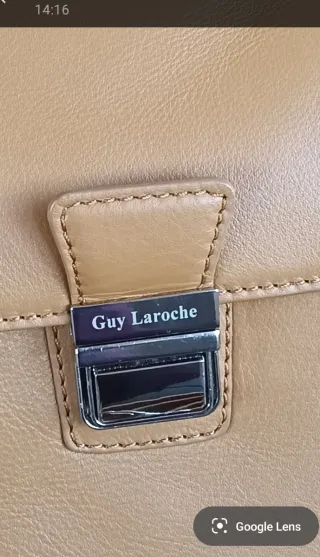 Bolso de piel Guy Laroche