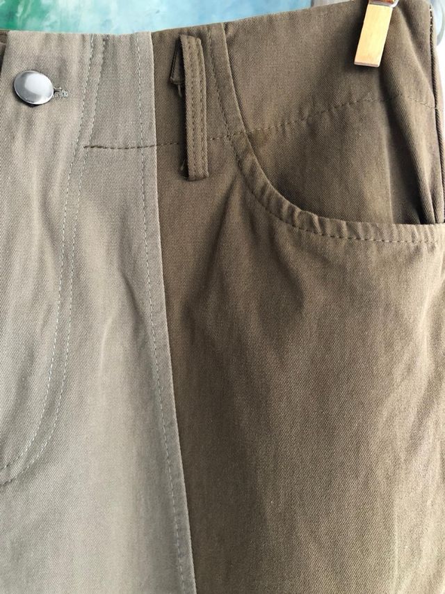 PANTALÓN CARGÓ VERDE XS