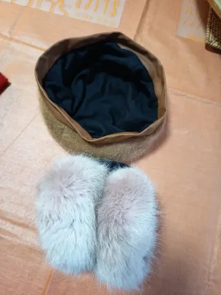 Gorra y orejeras de invierno