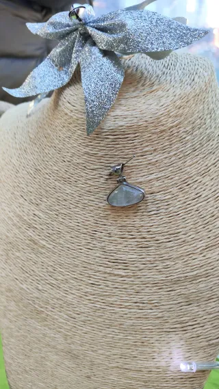 Colgante Piedra Luna Plata