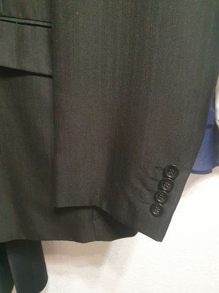 Blazer Bordonal Talla 58 Negro