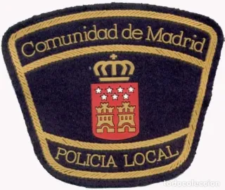 Parche Policía Comunidad de Madrid Local