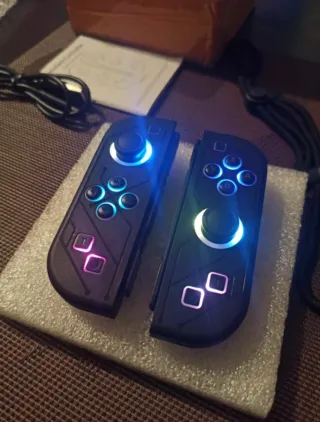Mandos Nintendo Switch LED