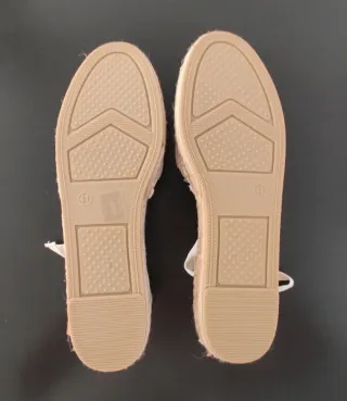 Alpargatas Corina Crochet Beige