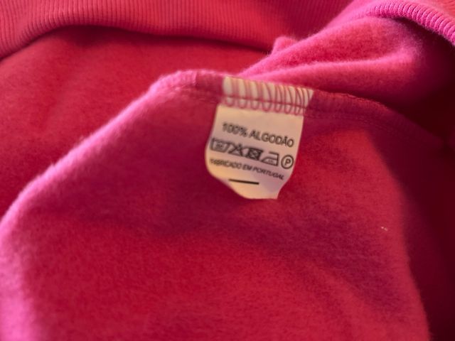 Sudadera Denim Tears rosa con estampado