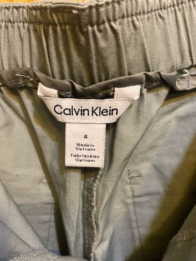 Pantalón Cargo Calvin Klein Verde