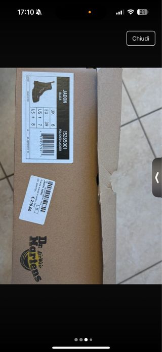 Stivaletti Dr. Martens Jadon neri