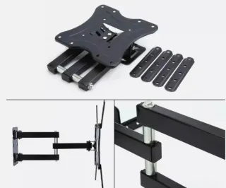 STAFFA Braccio Tv 14"A 55" Supporto a Parete