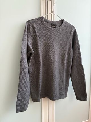 Jersey Massimo Dutti Gris Talla S