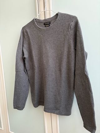 Jersey Massimo Dutti Gris Talla S