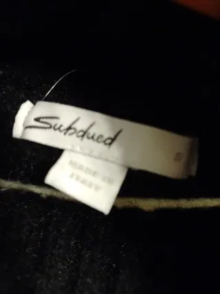 Jersey rayas cuello vuelto talla S