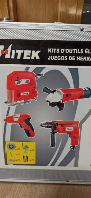 Caja de Herramientas Eléctricas Mitek 4 en 1