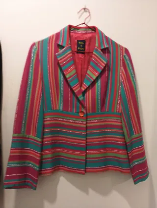 Chaqueta Pepa Loves Talla M Rayas