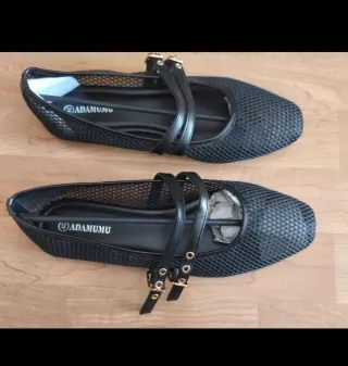 Bailarinas Negras Sin Estrenar. Muy bonitas