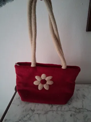 Bolso vintage flor