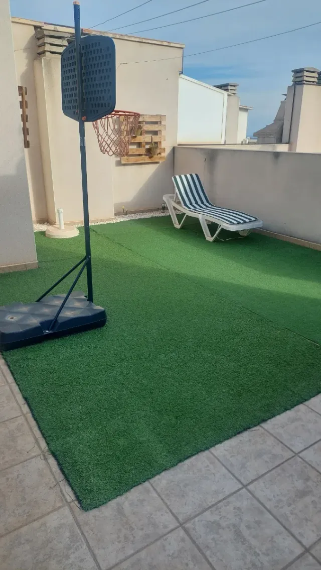 Césped artificial para exterior