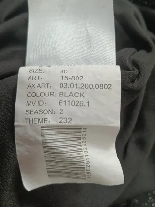 Vestido fiesta Amisu plateado espalda descubierta