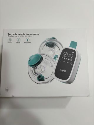 Tiralatte doppio portatile Veo