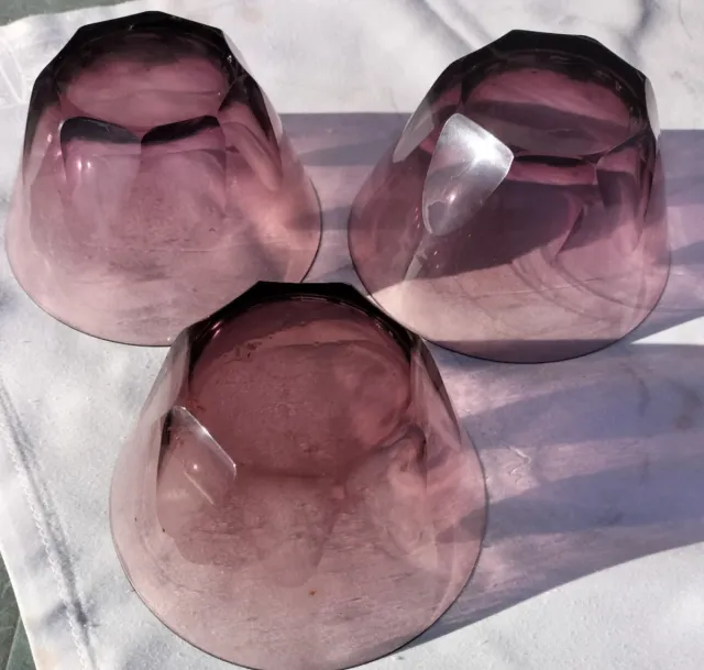 6 Cuencos Amatista Cristal Facetado