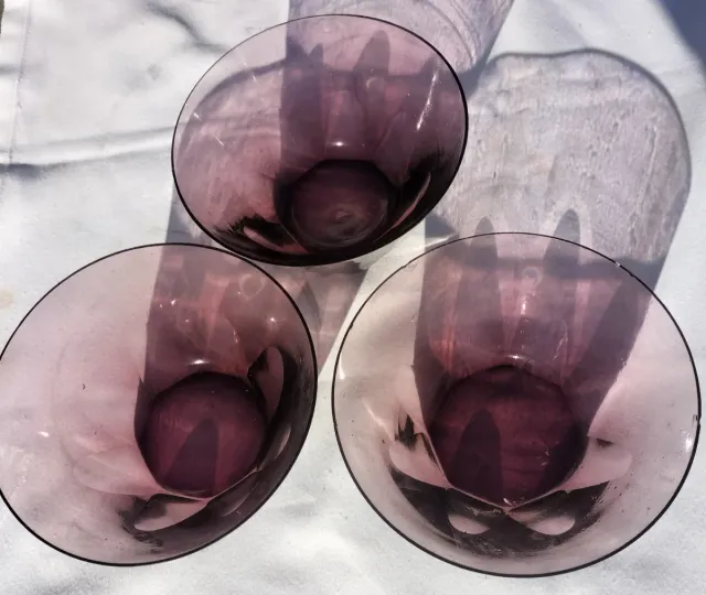 6 Cuencos Amatista Cristal Facetado