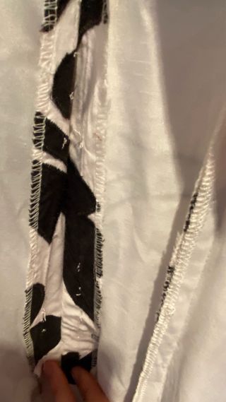 Vestido Flamenca Negro y Blanco