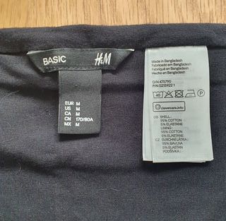 Falda tubo rayas blanco y negro