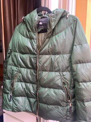 Plumas Zara Verde Talla XL